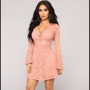 Not Over you Mini dress- Mauve